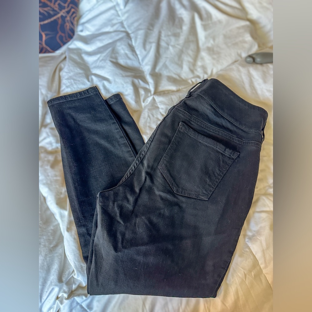 Torrid Premium Stretch Black Super Skinny Jegging Size 12 EXTRA SHORT